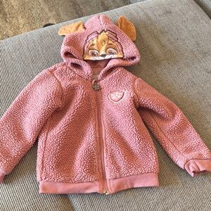 Nickelodeon Pink and Tan Character Hoodie